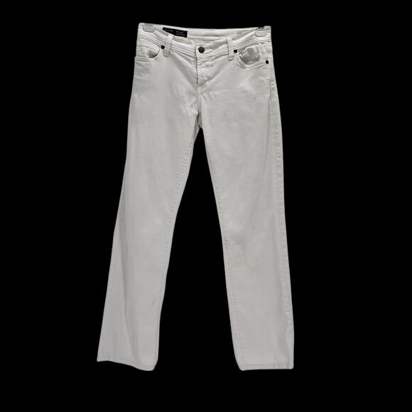 Citizens of Humanity Ava #142 stretch low rise straight leg white size 28 - Picture 1 of 9